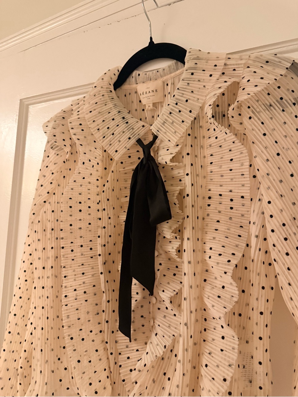 🌱NWT - Sezane JOLA Blouse in size 4 - Picture 7 of 16